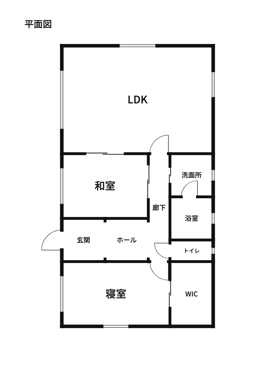 出発点になる紙の図面